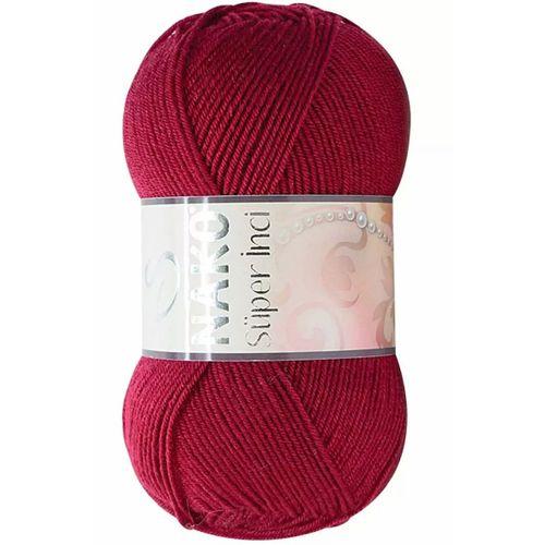 Süper İnci El Örgü İpi 100 gr Vişne Çürüğü 3630