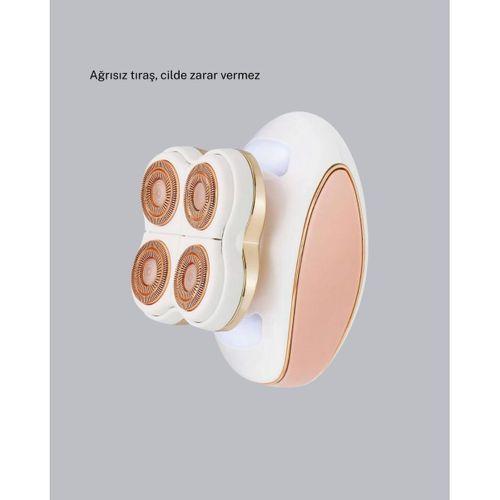 Pürüzsüz Cilt İçin Çok Başlıklı Ağrısız Tıraş Makinesi