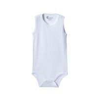 Beyaz Askılı Body Zıbın 7-12 YAŞ Çocuklar İçin (1 ADET) Alttan Çıtçıtlı Özel Gereksinimli-D