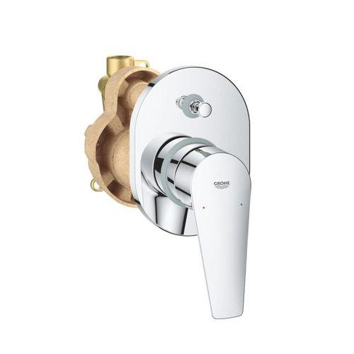 Grohe BauEdge Tek Kumandalı Banyo Bataryası Krom 29039001