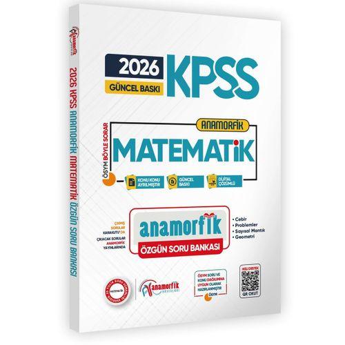 2026 KPSS Yeni Sistem Anamorfik Matematik Özgün Soru Bankası Konu Konu Dijital Çözümlü
