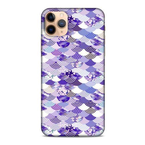 Apple Iphone 11 Pro Kılıf Pastel Renkler (15) Antişok Kılıf Mor Beyaz
