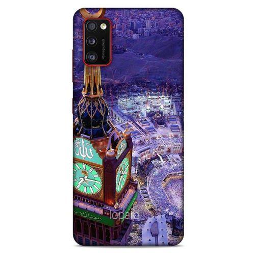 Samsung Galaxy A41 Kılıf Dünya Mimarisi (12) Koruyucu Silikon Mekke Kabe