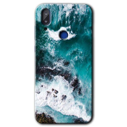 Potkal Hediye Fabrikası Vestel E5 Kılıf HD Desen Baskılı Arka Kapak - Deniz Kıyısı