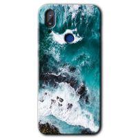 Potkal Hediye Fabrikası Vestel E5 Kılıf HD Desen Baskılı Arka Kapak - Deniz Kıyısı