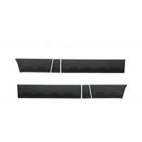 FORD TRANSIT 2002 Set 8 Parça Kapı Kaplama Siyah Mat Asa Kum Desen Uzun Şase