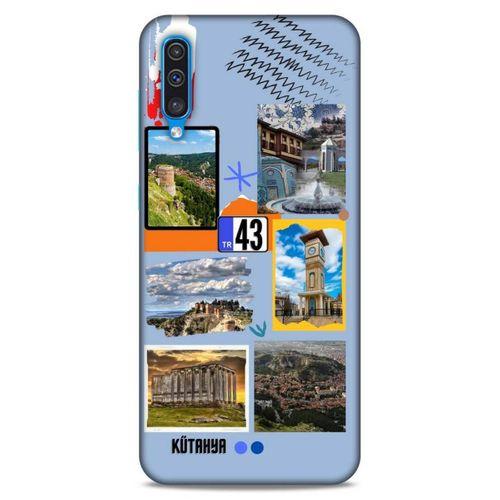 Lopard Samsung Galaxy A50 Uyumlu Kılıf Şehirli ※ (43) Kütahya Thin Fit Kılıf