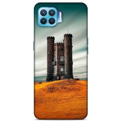 Lopard Oppo Reno 4 Lite Uyumlu Kılıf Gece'S (31) TPU Kılıf Yeşil Gece