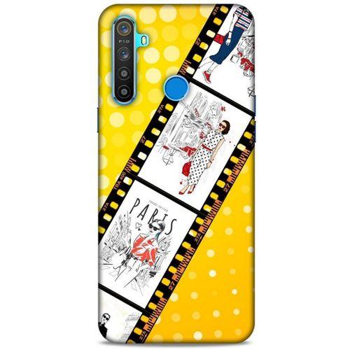 Sokak Modası 84 Oppo Realme 5i Kılıf Desenli Silikon