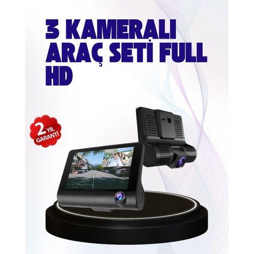 170° Geniş Açılı Araç Kamerası – 4.0” Ips Ekranlı Full Hd Dvr