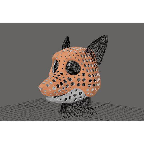 Fursuit- veya kukla başı taban- Sürüm 7.2- Fox- 5137347