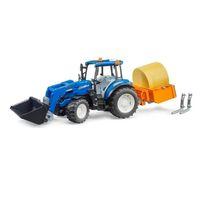Eğitici Oyuncak Bruder New Holland T5 120 Kepçeli Ataşman Setli