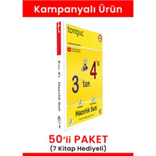 3'ten 4'e Hazırlık Seti 50' li Paket (7 Set Hediyeli)