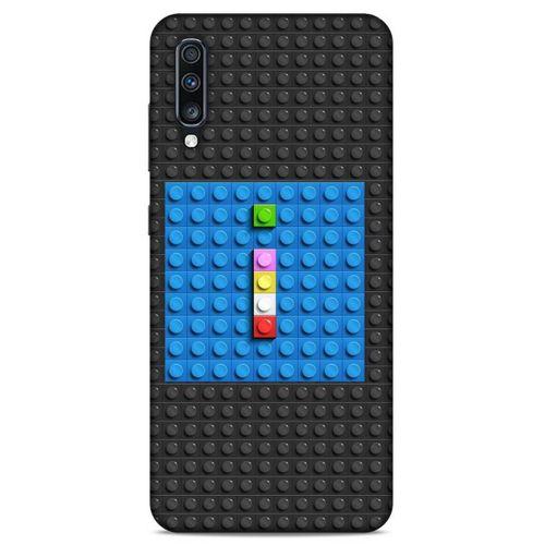 Lopard Samsung Galaxy A70s Uyumlu Kılıf BloX (20) Koruyucu Kılıf İ Harfi