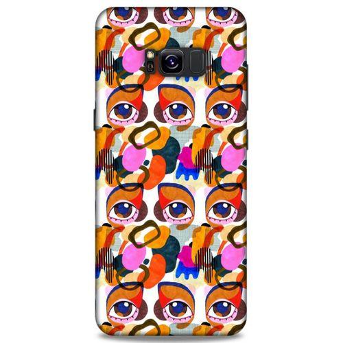 Lopard Samsung Galaxy S8 Plus Uyumlu Kılıf Sürreal Yüzler ♀ (5) Koruma Kabı Baskılı