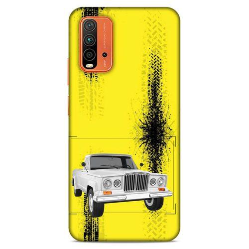 Lopard Xiaomi Redmi Note 9 4g Uyumlu Kılıf PickUpX (16) Kalın Kılıf Kaymak Beyaz