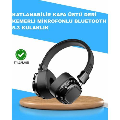Katlanabilir Tasarımlı Taşınabilir Kablosuz Müzik Kulaklığı