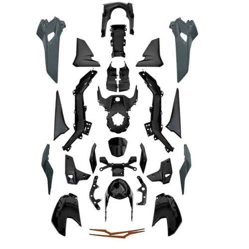 CF MOTO Cf Moto Kaporta Set Sıyah 23 Parça Nk250