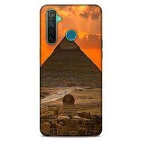 Oppo Realme 5 Pro Kılıf Dünya Mimarisi (25) Antişok Kapak Giza Piramitler Mısır