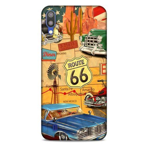 Retro (20) Desen Koruyucu Kılıf Renkli Samsung Galaxy M10 Kılıf