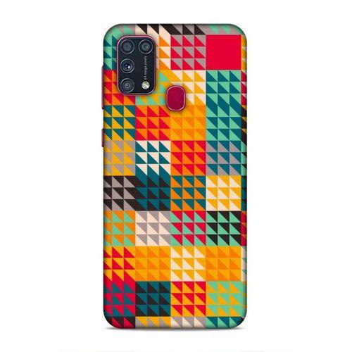 Samsung Galaxy M31 Uyumlu Kılıf Insomnia (19) Kılıfları Turuncu