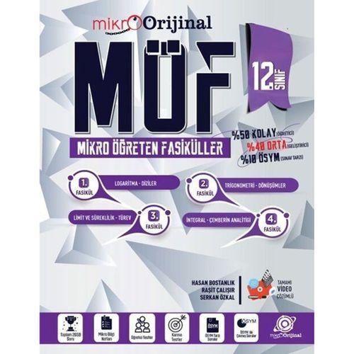12. Sınıf Matematik MÖF Mikro Öğreten Fasiküller Orijinal Mikro