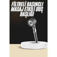 Duş Başlığı Profesyonel Masaj Başlıklı 3 Modlu Yeni Nesil Masaj Uçlu Su Tasarruflu
