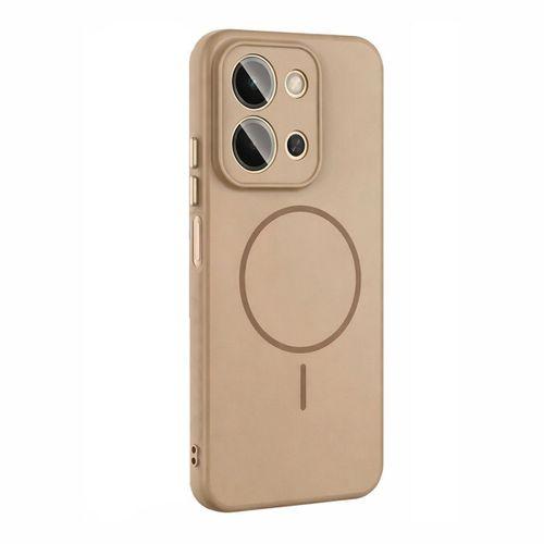 Xiaomi Redmi 15C Kılıf M-safe Şarj Özellikli Zore Tea Kapak