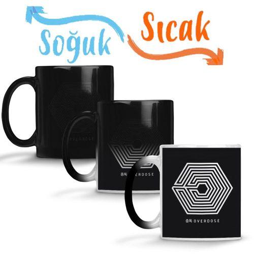 Exo Overdose Sihirli Kupa Bardak Porselen