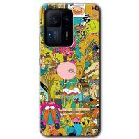 Mi Mix 4 Kılıf HD Desen Baskılı Arka Kapak - Süper Çizgi Kahramanlar 2