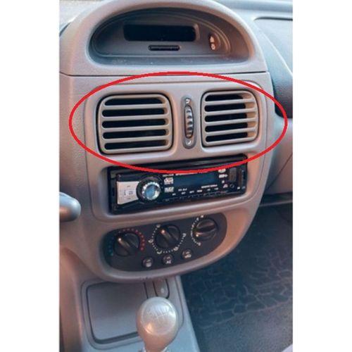 Renault Clio II Orta Klima Kalorifer Izgarası 2 adet ABS Baskı 00201