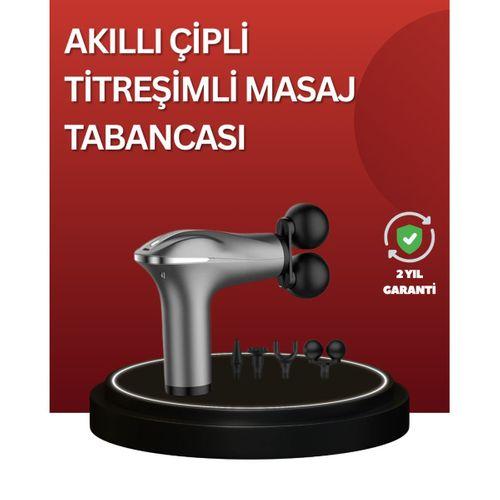 Çok Fonksiyonlu 4 Başlıklı Şarjlı Masaj Aleti Kas Ağrısı Rahatlatıcı