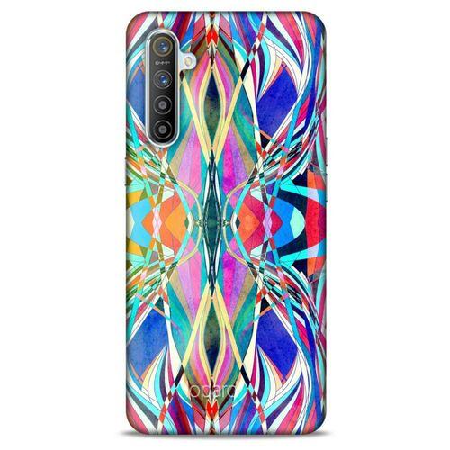 Oppo Realme XT Kılıf Pastel Renkler (27) Tasarımlı Kılıf Karışık Renkli