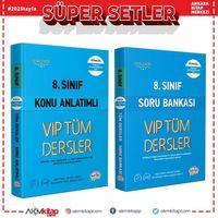 Editör Yayınları 8.Sınıf VIP Tüm Dersler Konu ve Soru Seti 2 Kitap