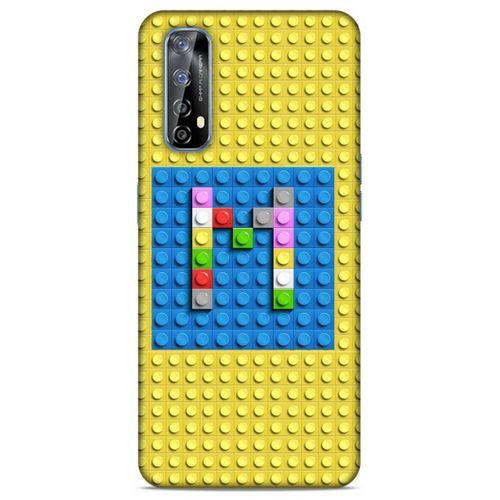 Lopard Huawei P Smart 2021 Uyumlu Kılıf BloX (24) Darbe Emici Kılıf M Harfi