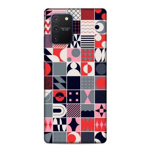 Samsung Galaxy S10 Lite Uyumlu Kılıf Insomnia (26) Tpu Silikon Kılıf Kırmızı Krem