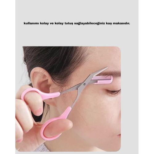 Kaş Düzeltme Makası Taraklı – Profesyonel Ve Pratik Kaş Bakımı