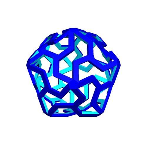 Geometrik Spiral Çokyüzlü Dekor Modeli (Bu ürün Sadece Plastik parçadır - Almadan Önce Soru Sorabilirsiniz)