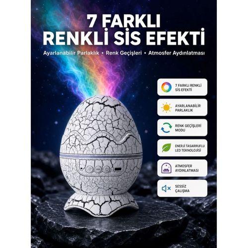 Bluetooth Hoparlör Özellikli 7 Renkli Gece Aydınlatması