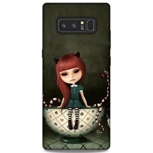 Lopard Samsung Galaxy Note 8 Uyumlu Kılıf Manipülasyon ☻ (41) Tank Kılıf Baskılı
