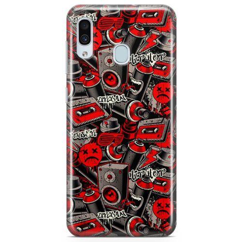 Samsung Galaxy A40 Kılıf Urban Arka Kapak Koruma Desenli Full Koruyucu