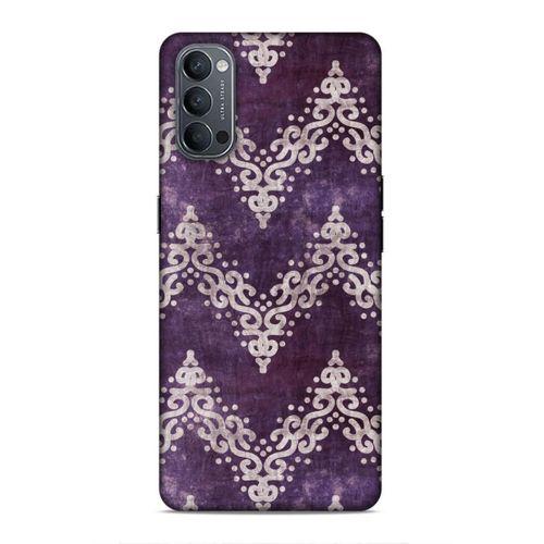 Oppo Reno 4 Uyumlu Kılıf Romans (49) Ultra Silikon Kılıf Mor