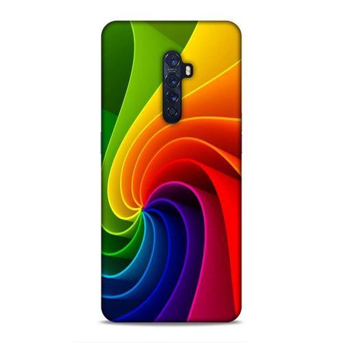 Oppo Reno 2 Kılıf Ruzgar Gulu Arka Kapak Silikon Koruma Full Koruyucu