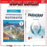 Antrenmanlarla Matematik 1 ve 3D Yayınları Paragraf Soru Bankası Seti 2 Kitap