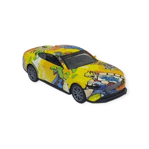 Çek Bırak Grafity Araba Metal -K174C1 - Sarı