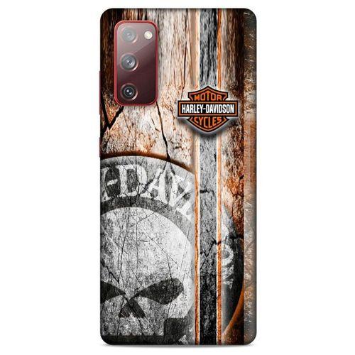 Samsung Galaxy S20 Fe Uyumlu Kılıf Motorsiklet (12) Koruyucu Silikon Harley Davidson
