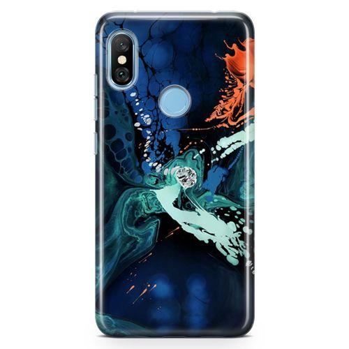 Xiaomi Redmi Note 6 Pro Kılıf Hayal Damlaları Arka Kapak Koruma Desenli Full Koruyucu