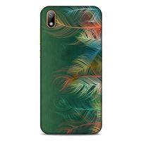 Huawei Y5 2019 Kılıf Desenli Özel Seri Tüyler (31) TPU Kılıf