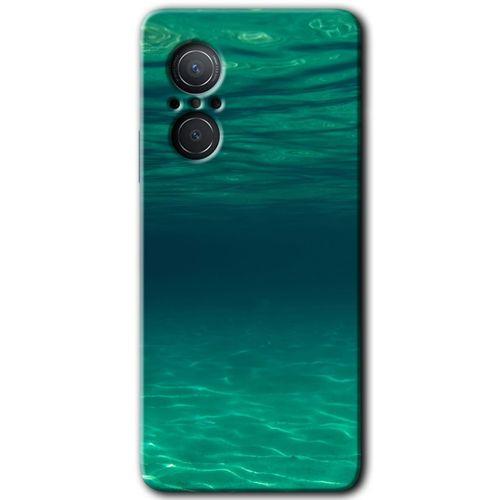 Huawei Nova 9 SE HD Baskılı Kılıf + 9D Tam Ekran Koruyucu - Derin Deniz