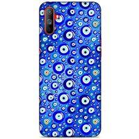 Nazarium (37) Desenli Silikon Kapak Oppo Realme C3 Kılıf